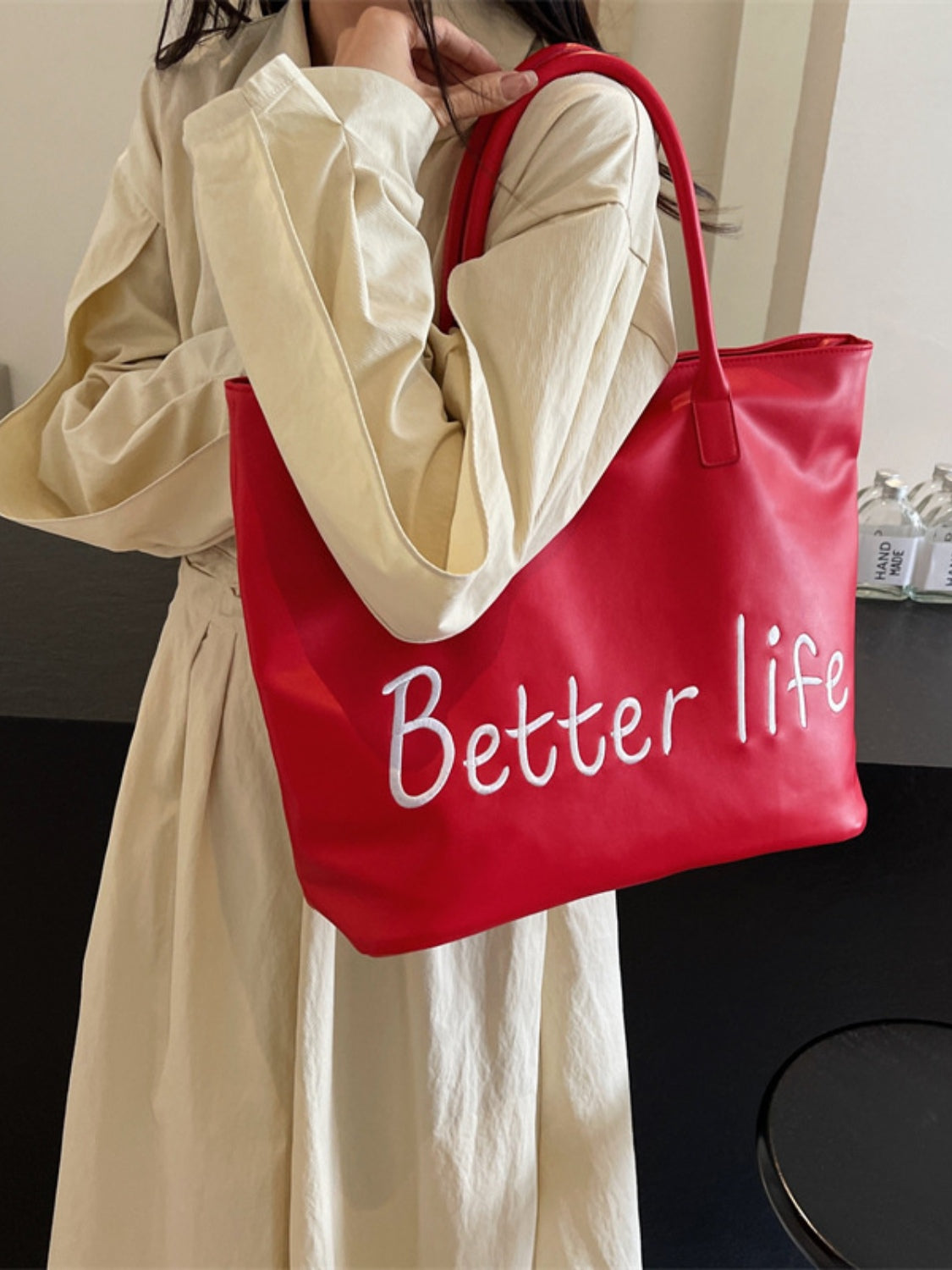 Better Life Pu Leather Tote