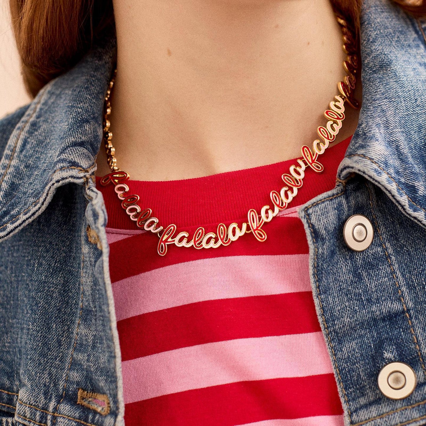 Rhinestone 14K Gold-Plated Beaded