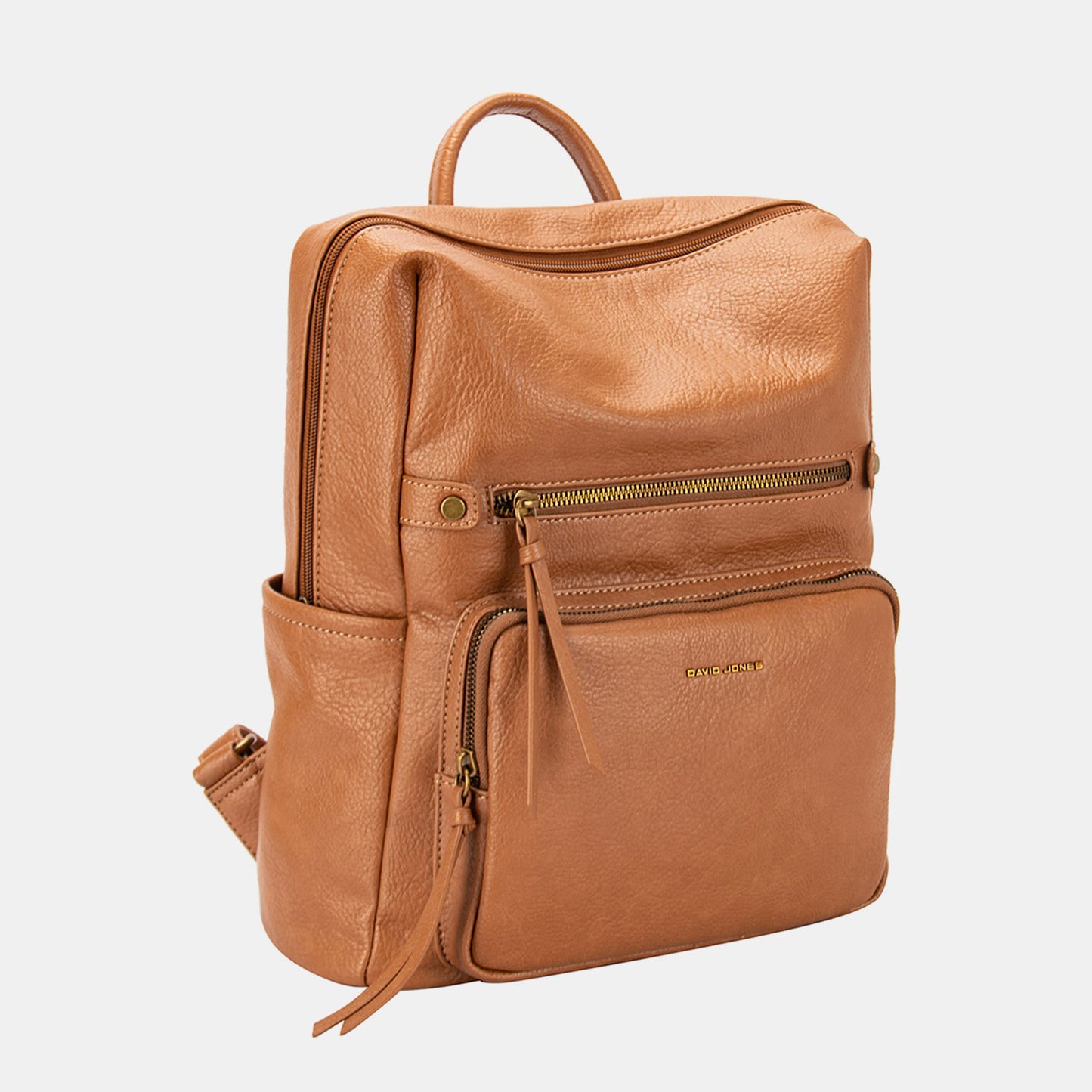 David Jones PU Leather Backpack