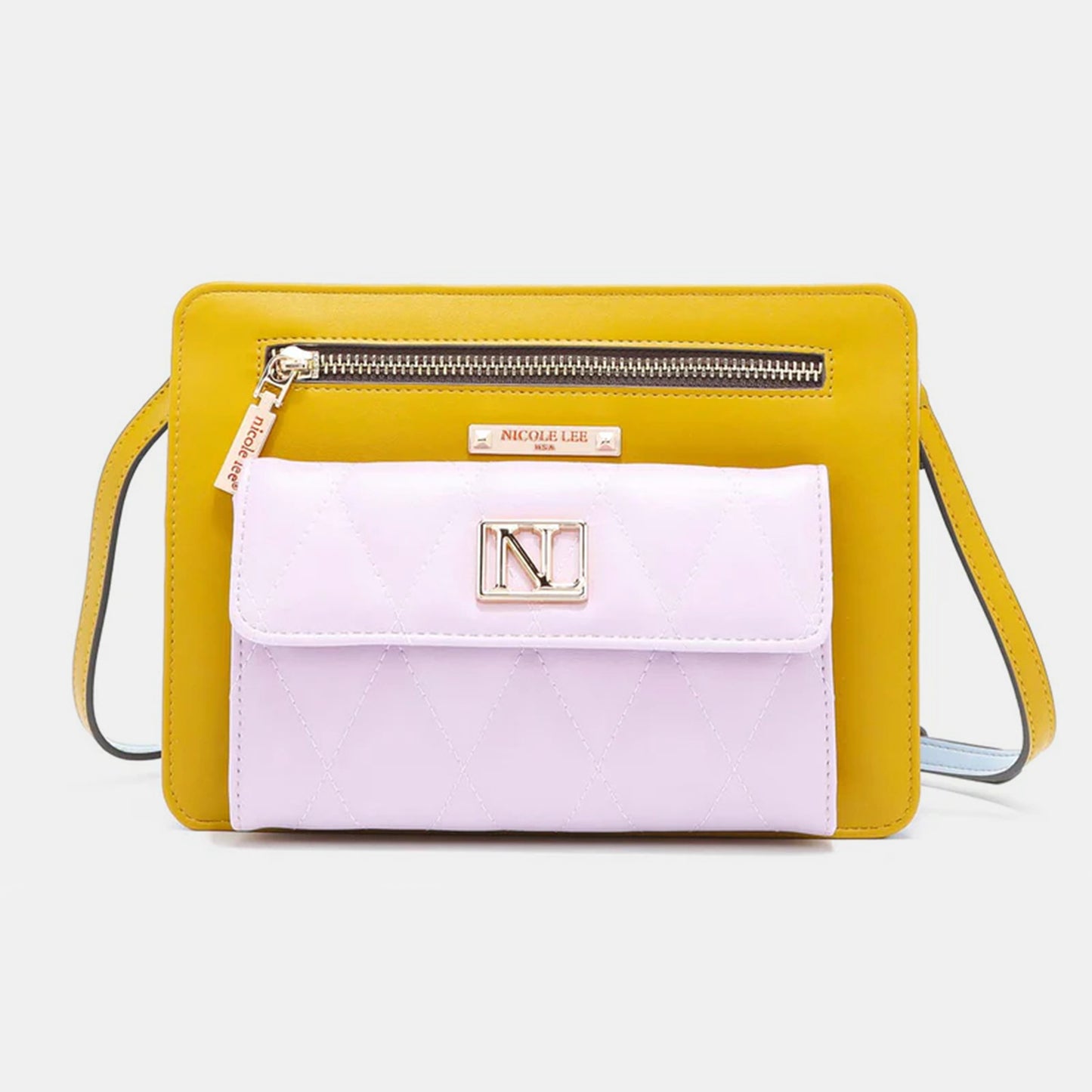 Nicole Lee Color Block Crossbody