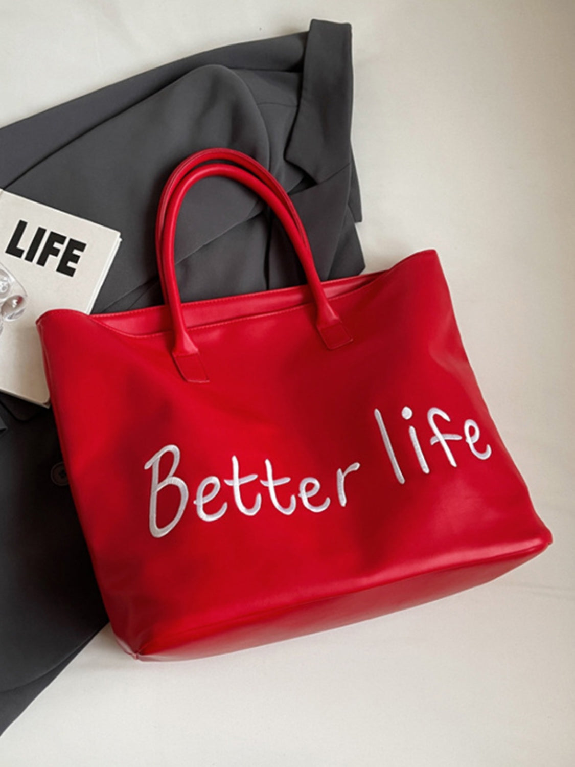 Better Life Pu Leather Tote