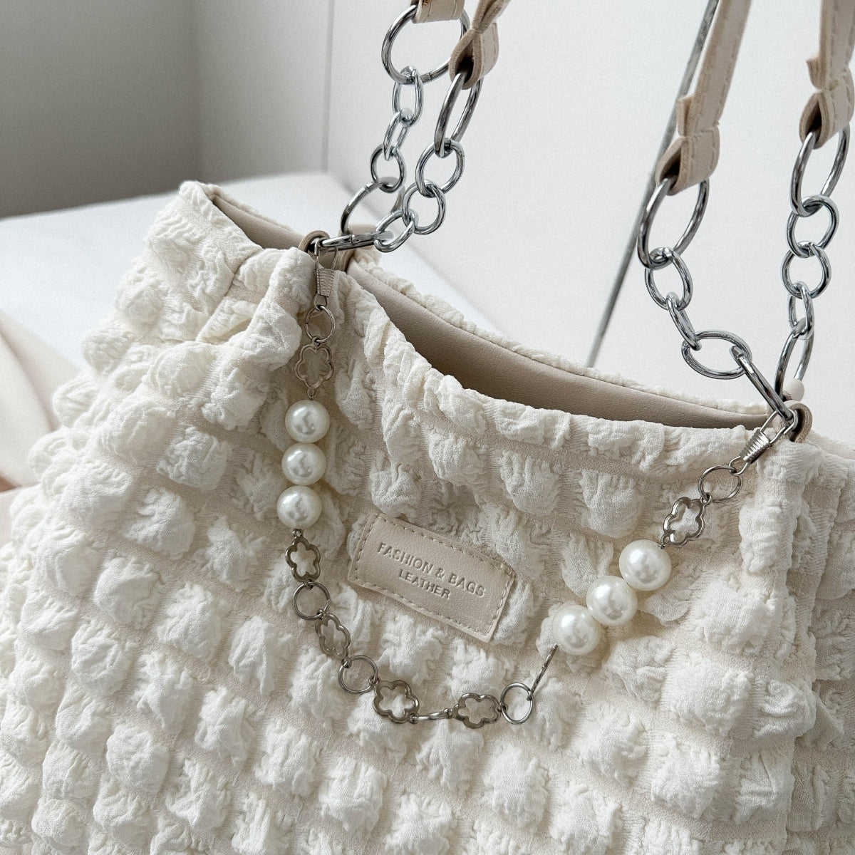 Bubble Textured Tote