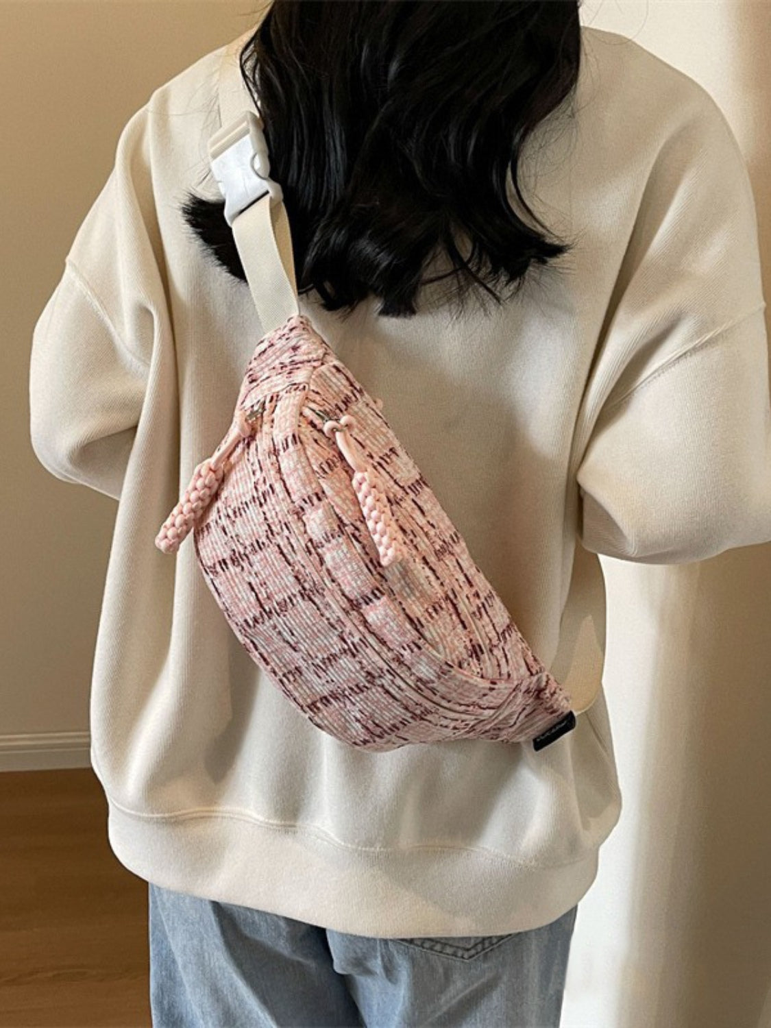 Contrast Plaid Polyester