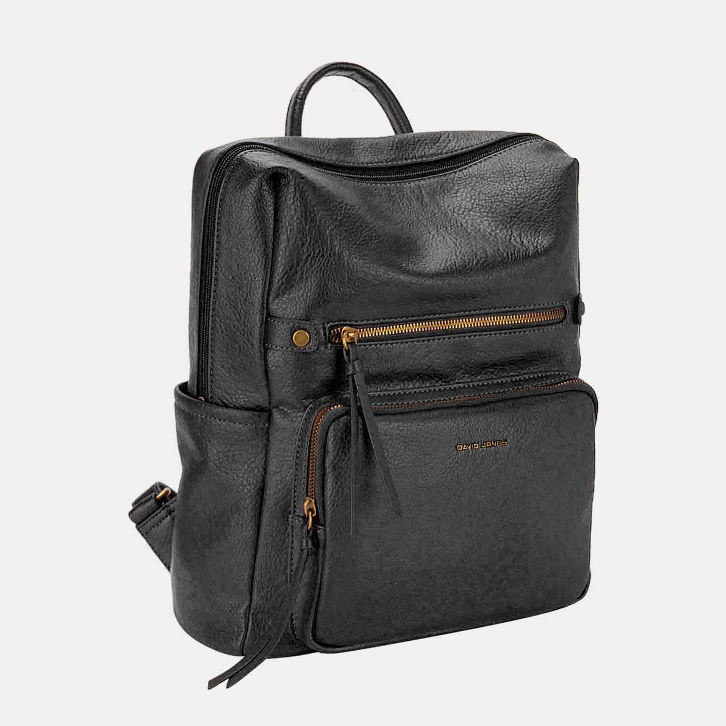 David Jones PU Leather Backpack