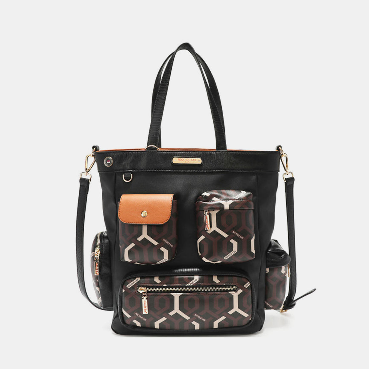 Nicole Lee USA Geometric Pattern