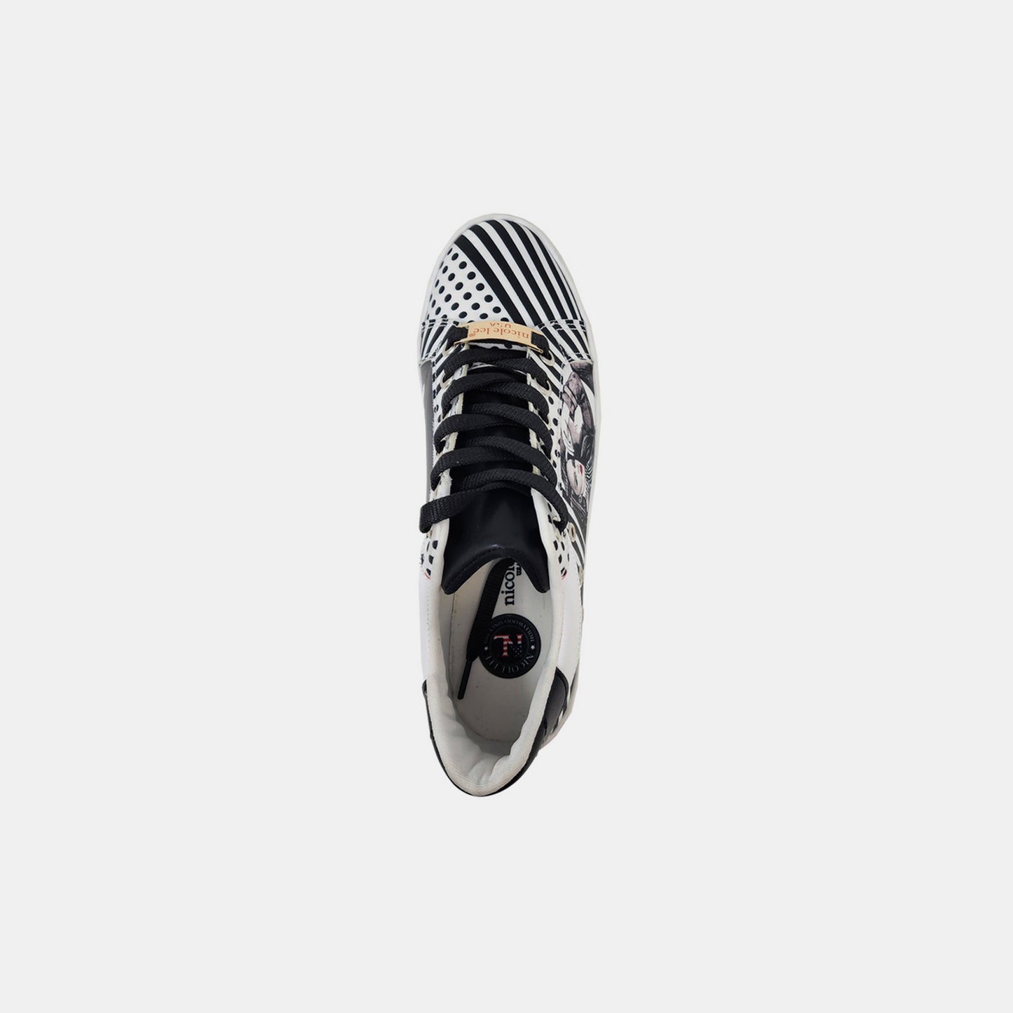 Vegan Leather Lace Up Sneaker