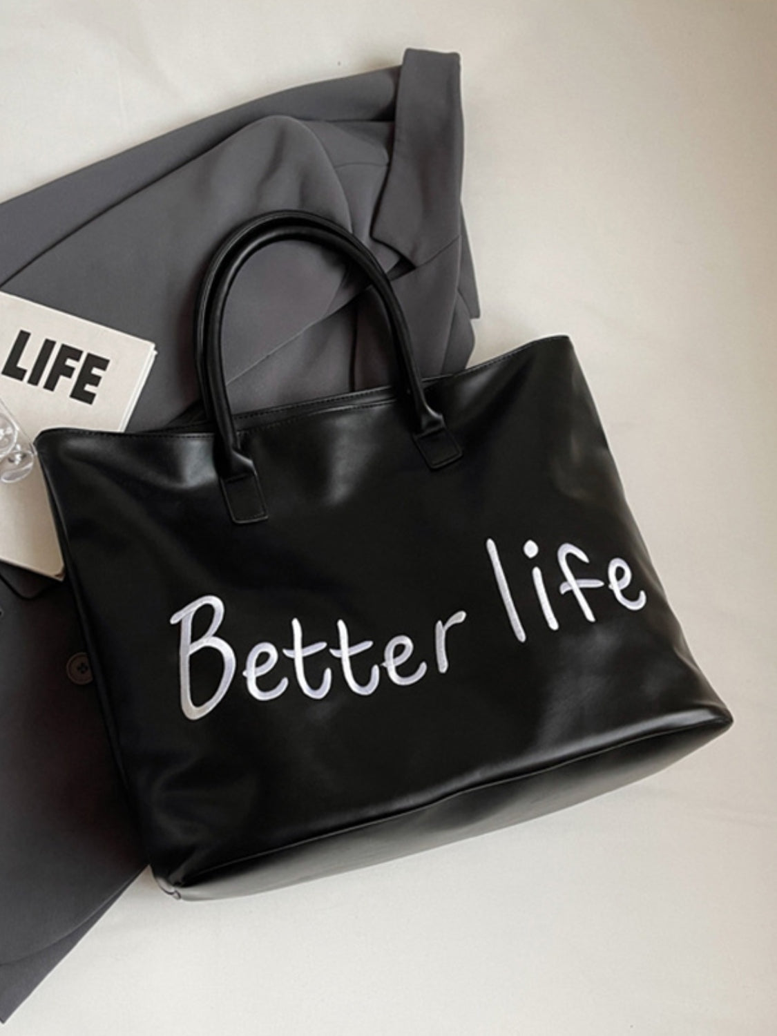 Better Life Pu Leather Tote