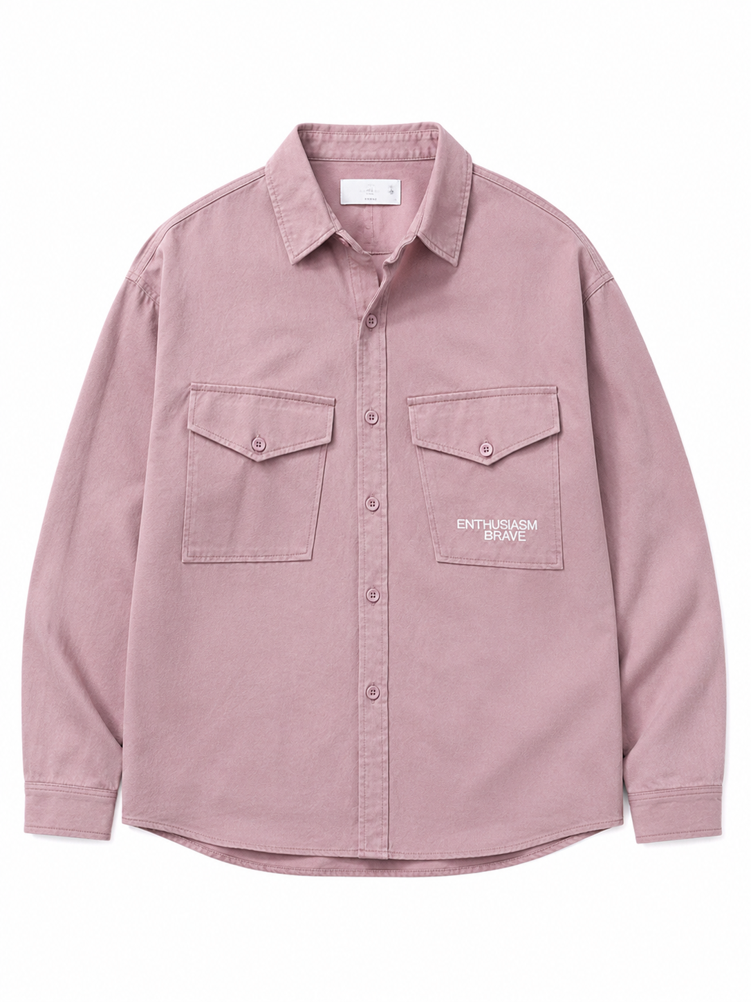 Button Up Casual Shirt with Chest Pockets