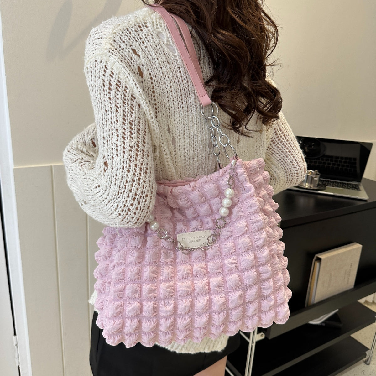 Bubble Textured Tote