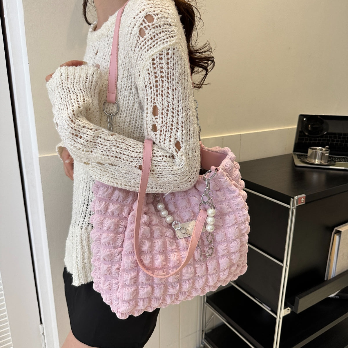 Bubble Textured Tote