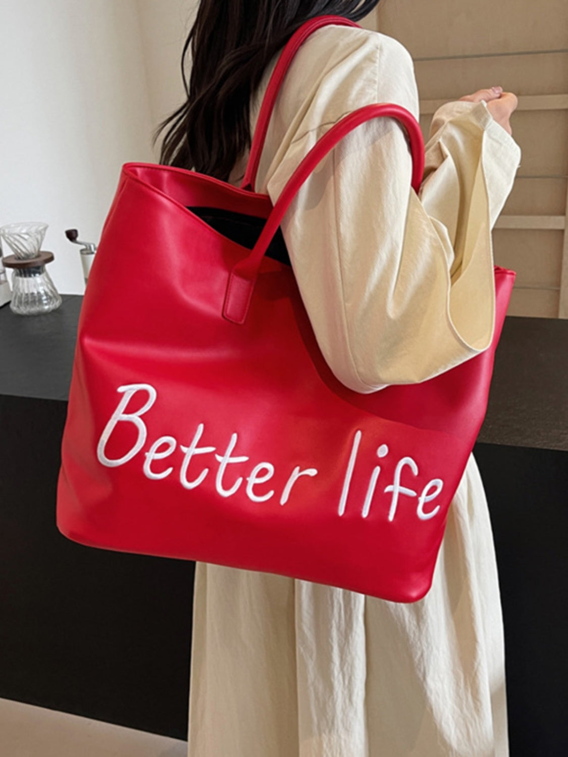 Better Life Pu Leather Tote